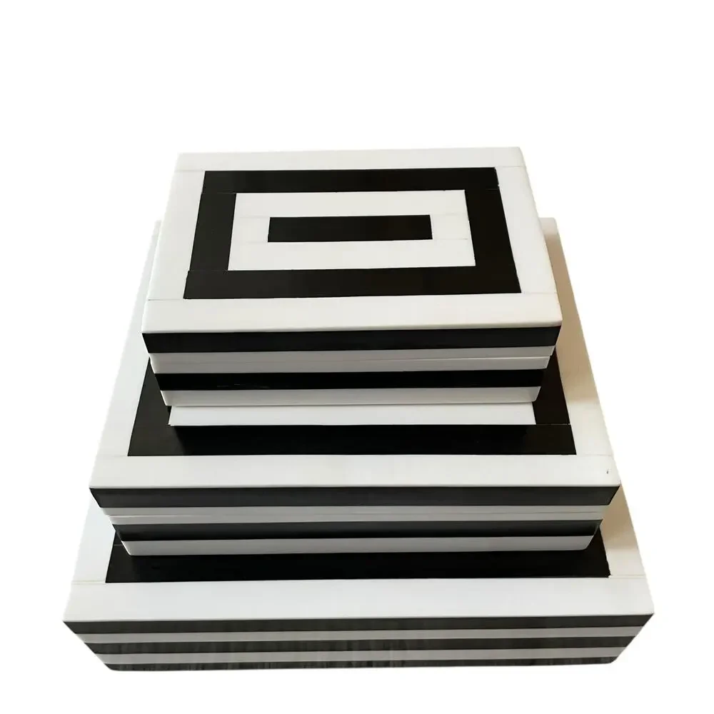 Handmade Concentric Collection Decorative Jewelry Box Organizer 8